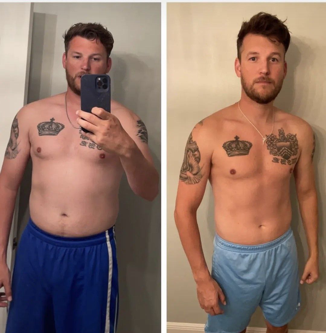 Cody, before and after